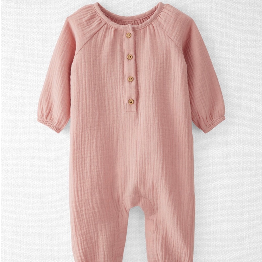 NB Organic Gauze Cotton Jumpsuit